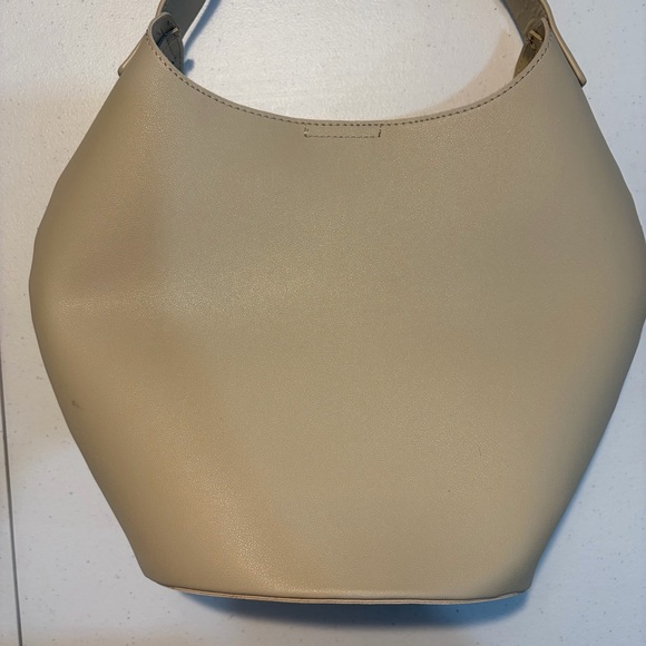 Anthropologie Faux Leather Bucket Tote - Picture 8 of 8